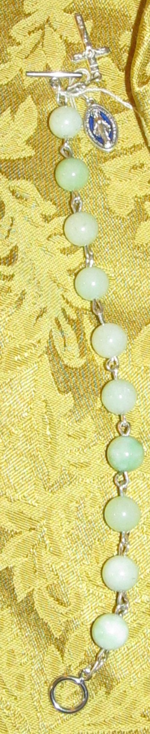 Amazonite Rosary Bracelet