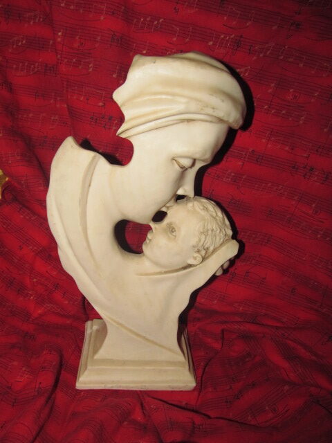 Madonna and Child with Rosary