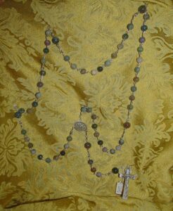 Indian Agate Rosary