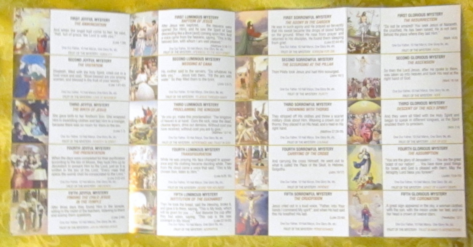 Rosary Pamphlet Decades