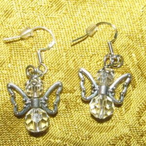 Angel Earrings with Sterling Silver hook