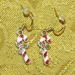 Candy Cane Earrings
