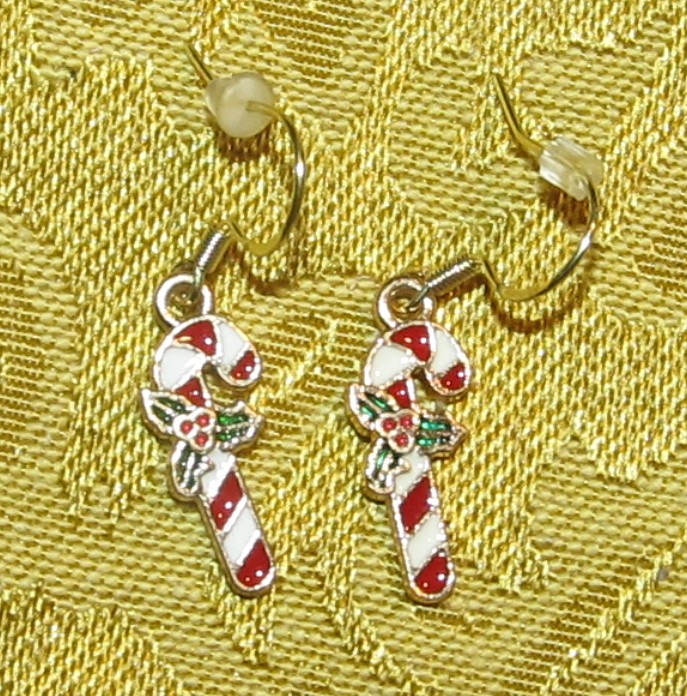 Candy Cane Earrings
