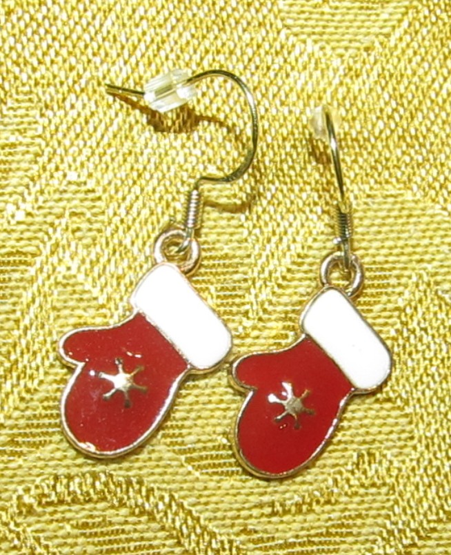Christmas Mitten Earrings