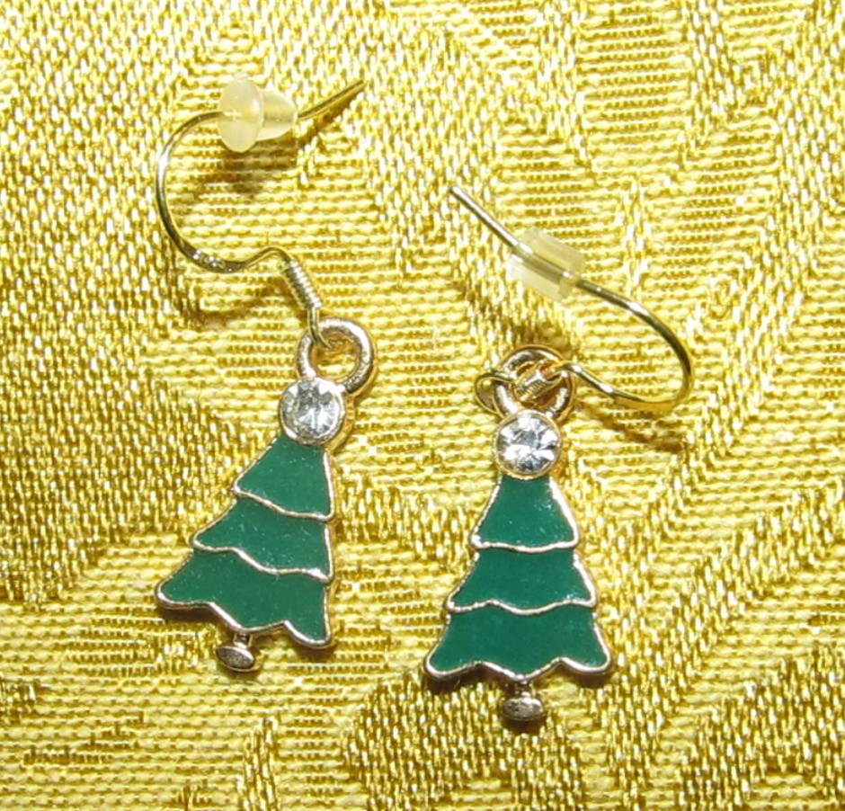 Green Christmas Tree with a Crystal Star