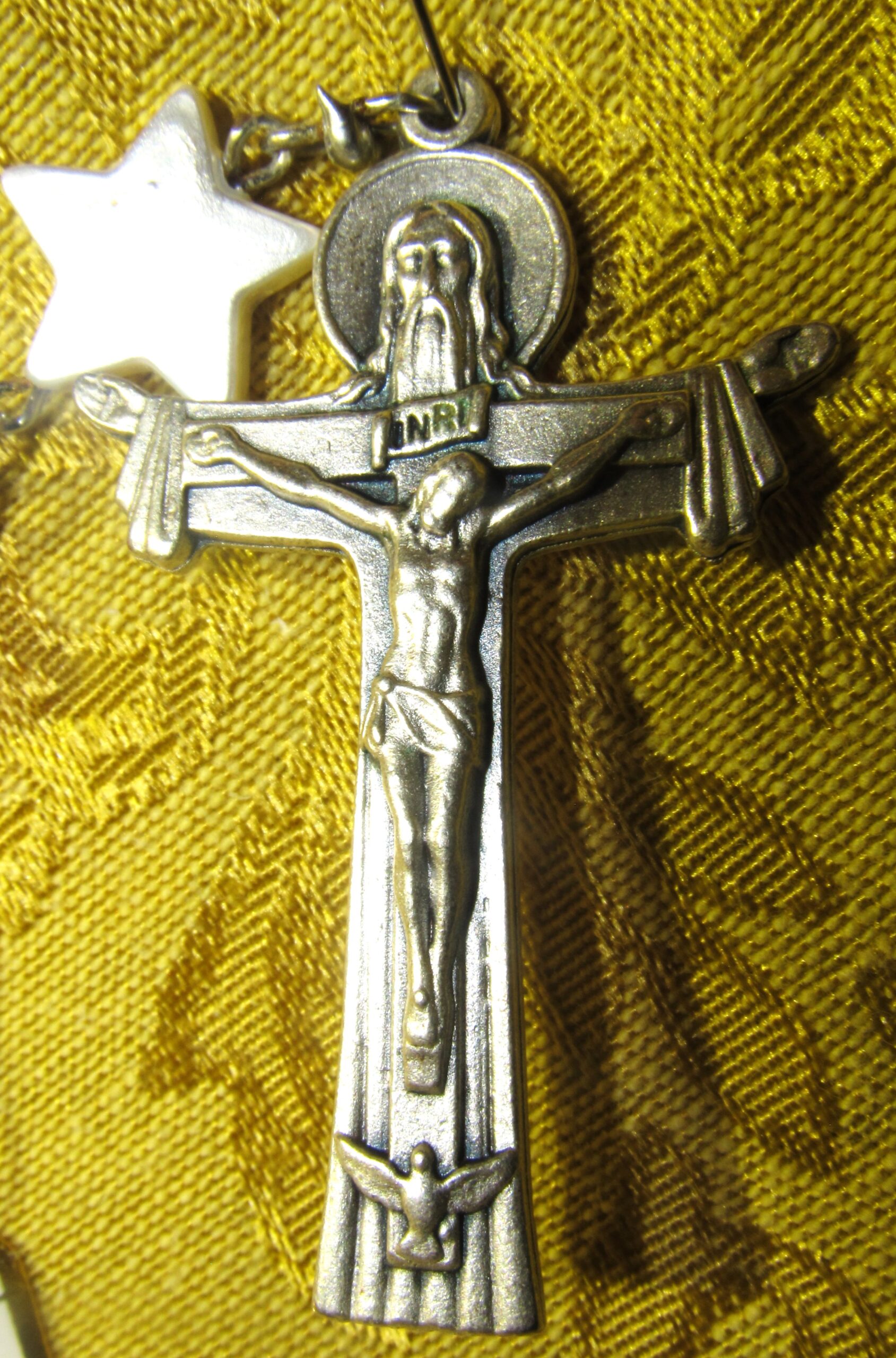 America 250 Rosary Trinitarian Crucifix