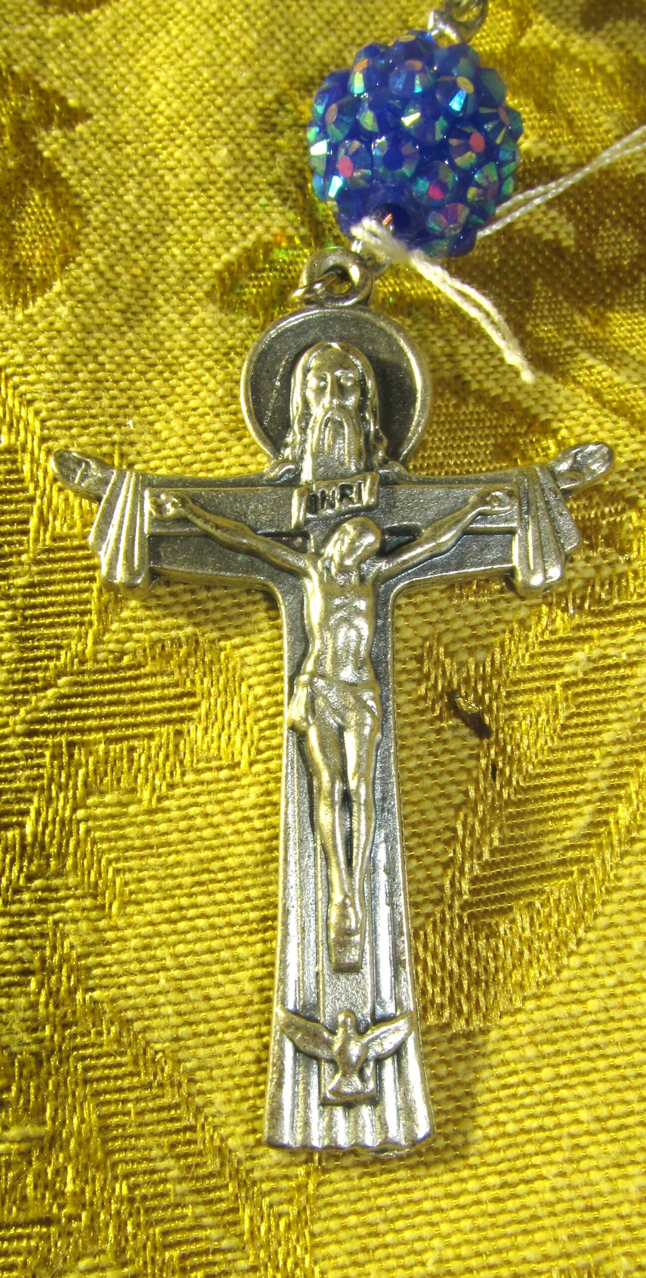 Creator of the Stars of Night Rosary Crucifix