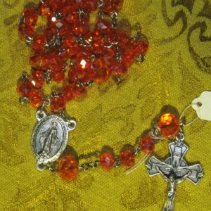 Tangerine Rosary Gathered