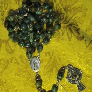 Turquoise Jasper Rosary Gathered