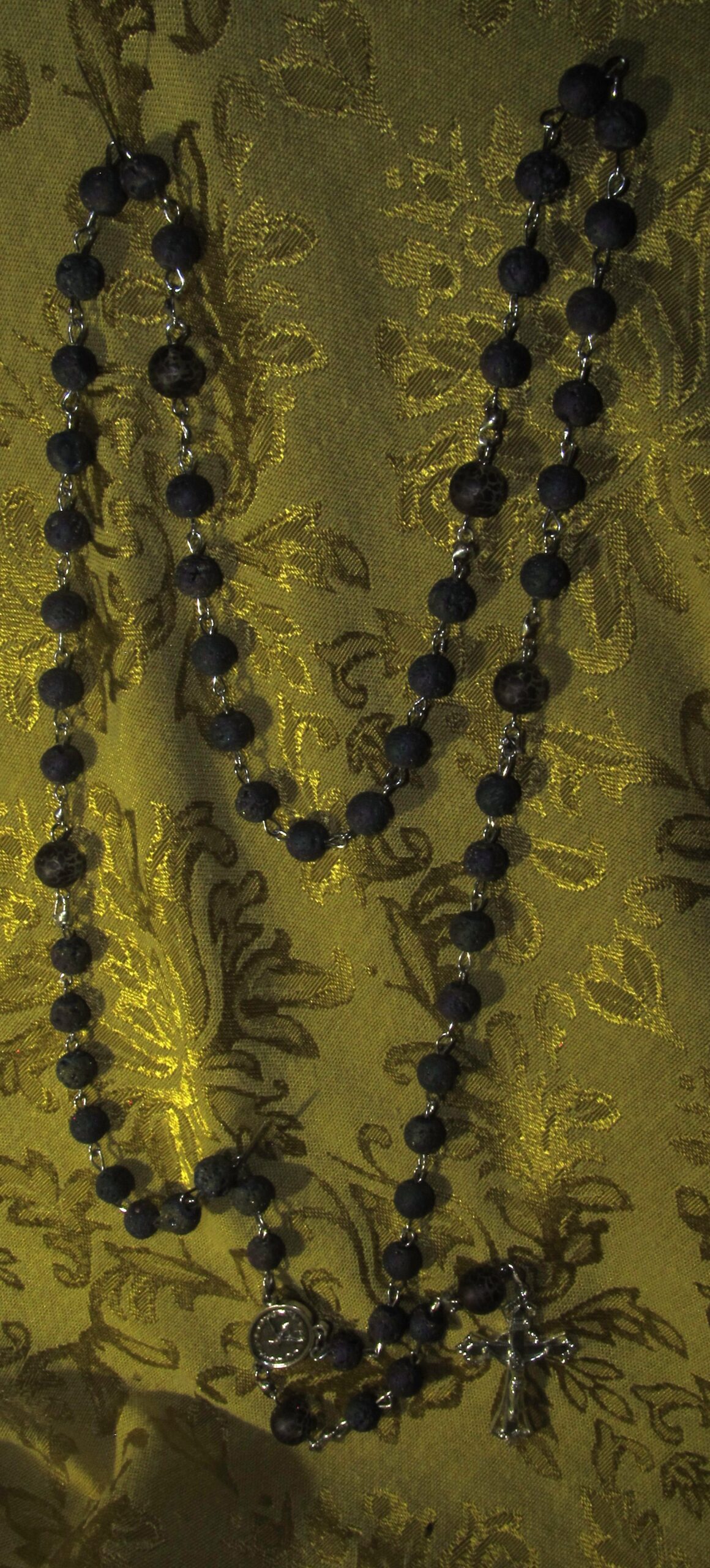 Lava Stone Rosary