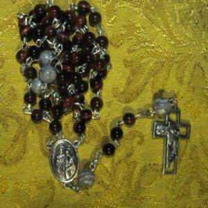 Picasso Jasper Tiger Eye Rosary Gathered