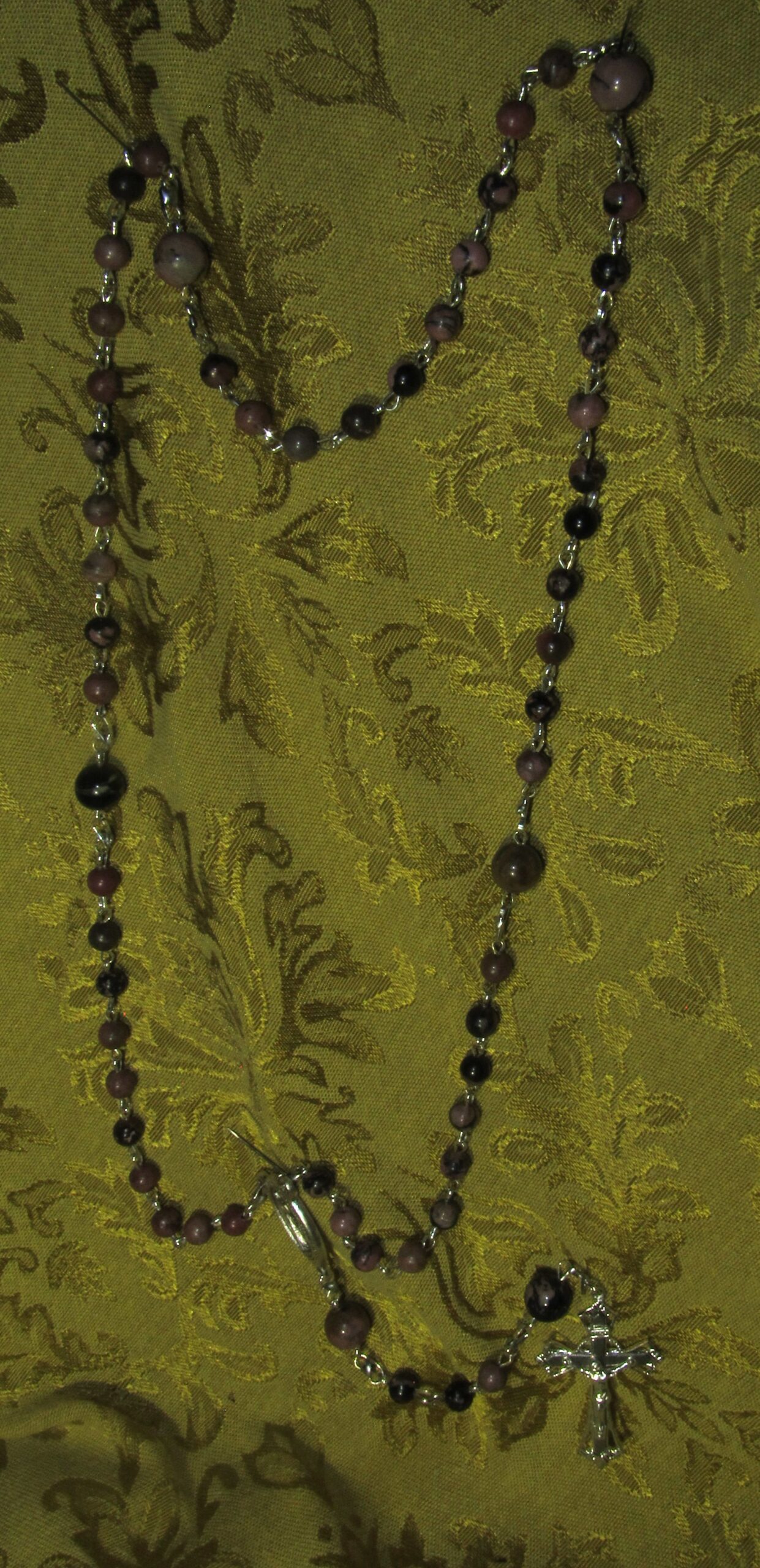 Rhodonite Rosary